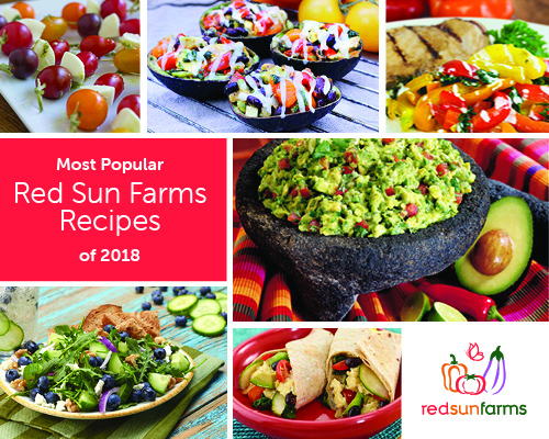 Most Popular Red Sun Farms Recipes of 2018!