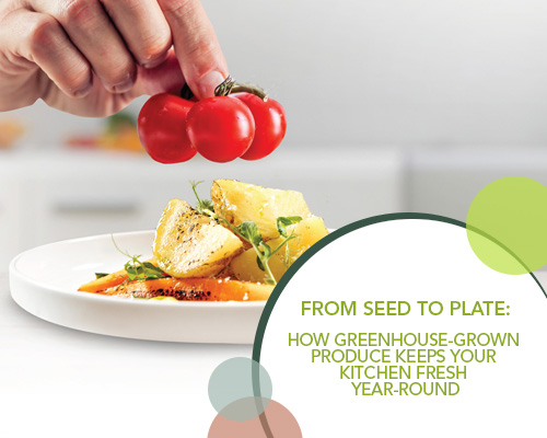 From Seed to Plate: How Greenhouse-Grown  Produce Keeps Your Kitchen Fresh Year-Round