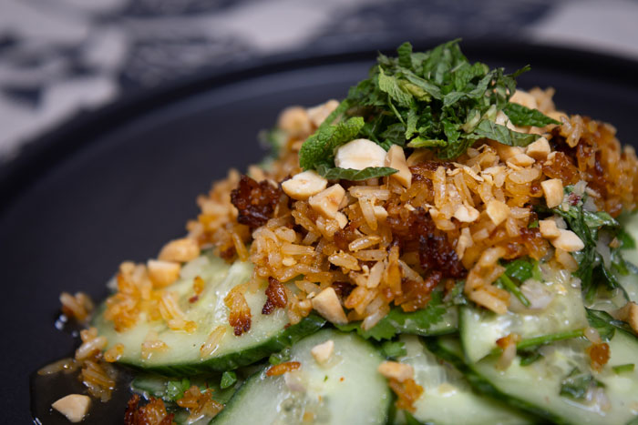 Crispy rice Air Fryer Salad