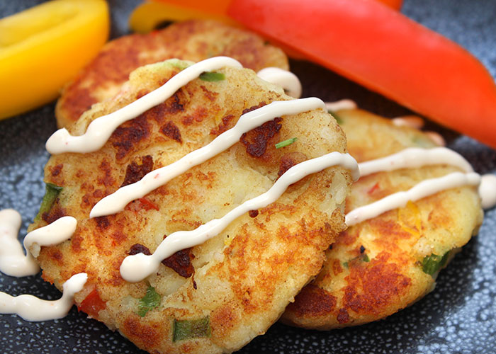 Pepper Potato Pancakes