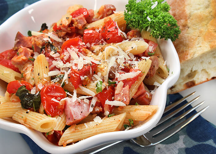 Sausage Penne with Roasted Veggies