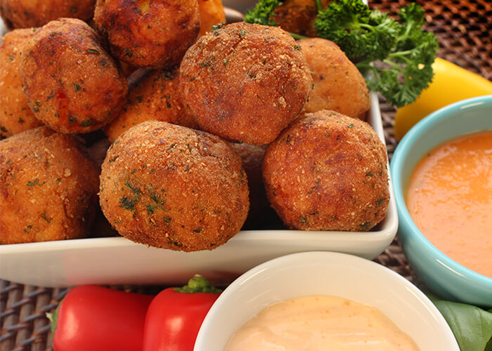 Sweet Potato Bites & Dip