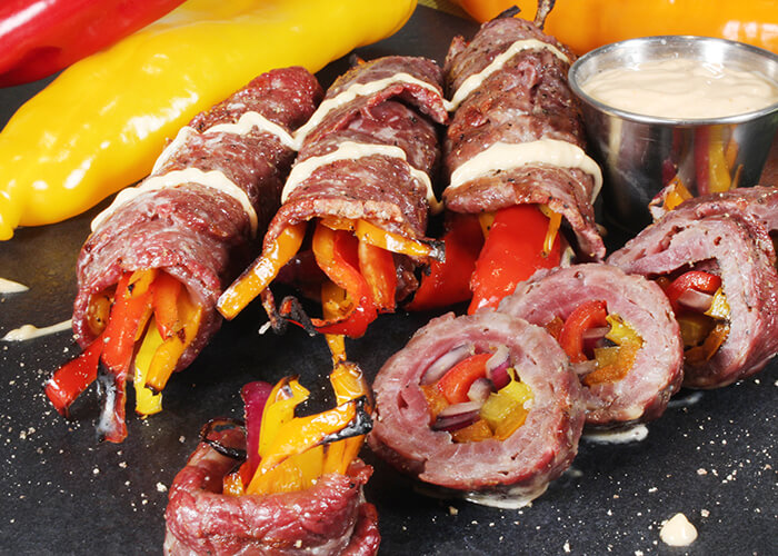 BBQ Stuffed Steak Cutlets