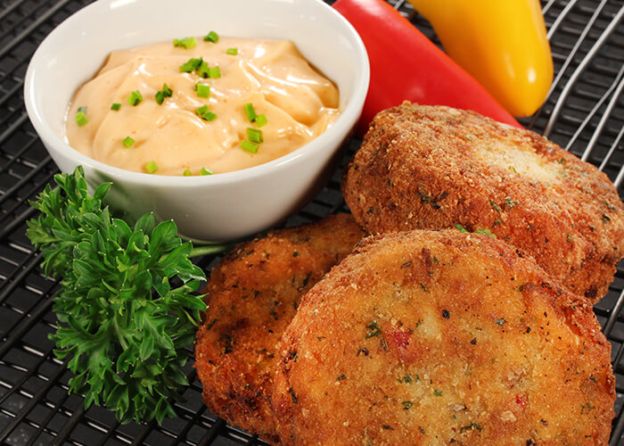 Stuffed Fish Cakes