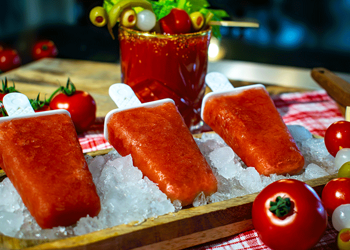 Red Sun Farms Bloody Mary Popsicles