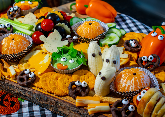 Halloween Veggie Board