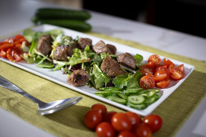 Vietnamese Shaking Beef Salad