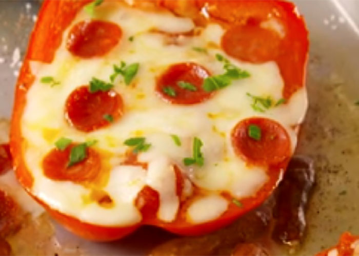 Bell Pepper Pizza