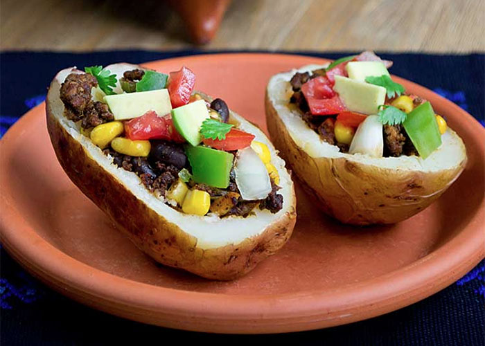 Fiesta Baked Potatoes