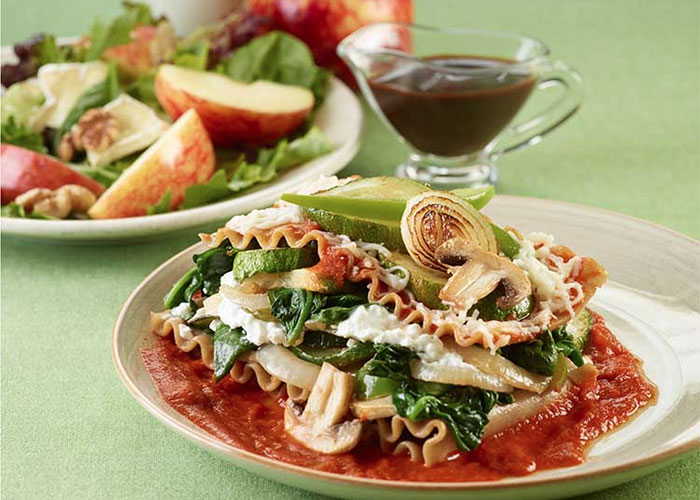 Slow Cooker Veggie Lasagna