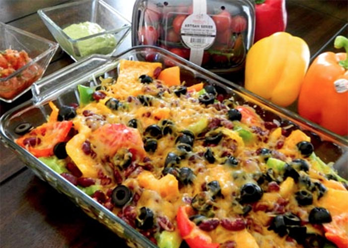 Sweet Bell Pepper Nachos